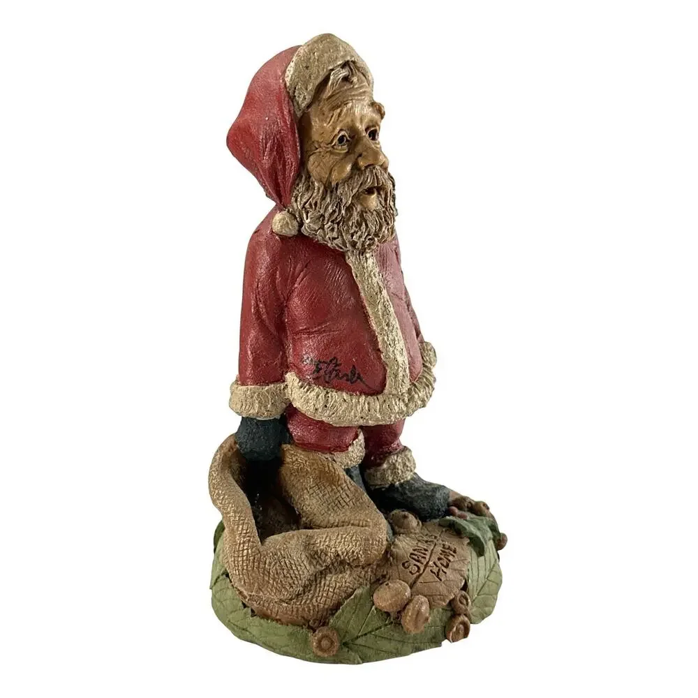 Tom Clark Santa’s Home Santa Gnome Figurine Signed Cairn 5297 Christmas 5”